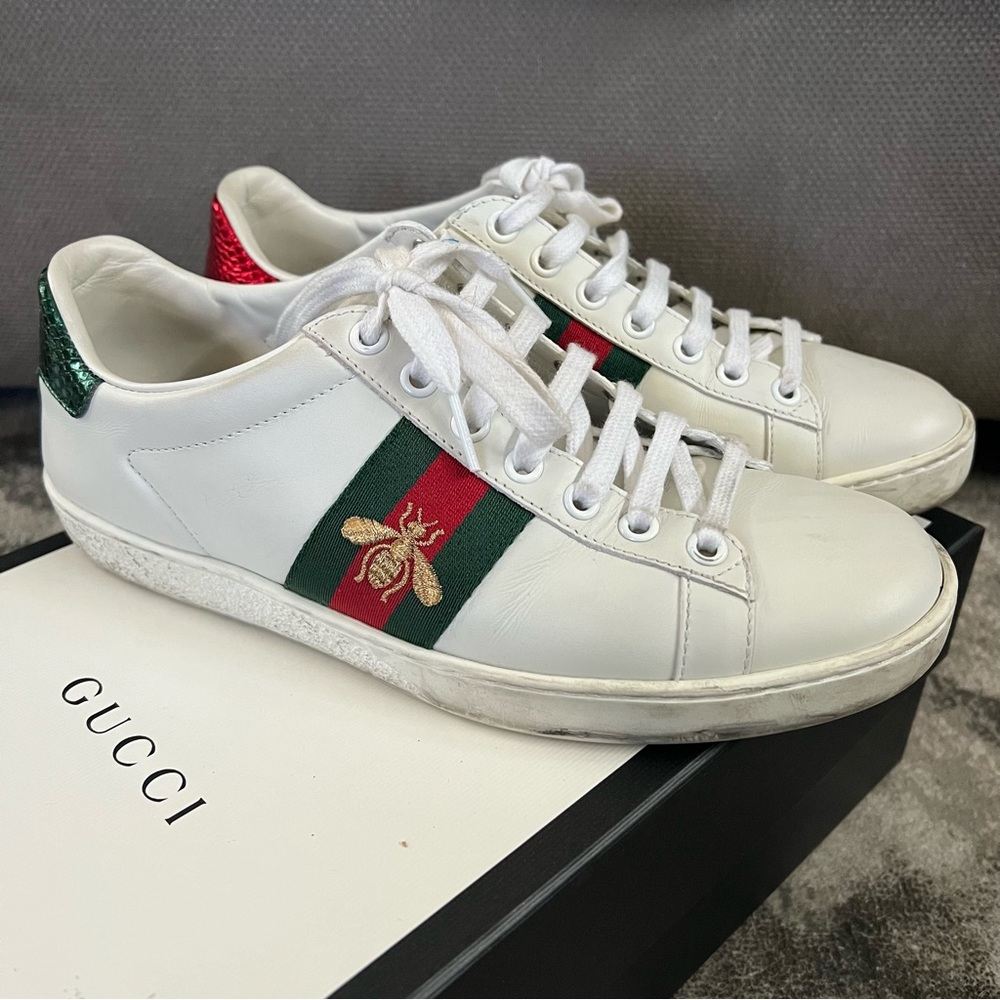 Gucci Ace Sneakers with Bees size 37